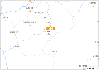 map of Vunga