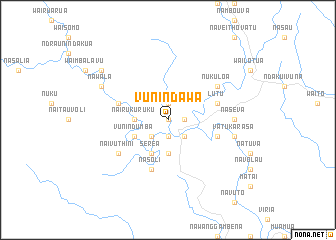 map of Vunindawa