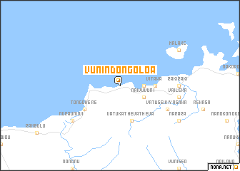 map of Vunindongoloa