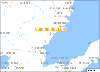 map of Vunindongoloa