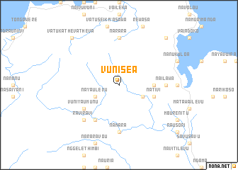 map of Vunisea