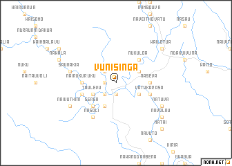 map of Vunisinga