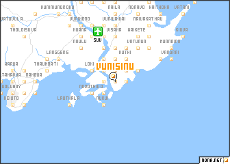 map of Vunisinu