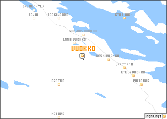 map of Vuokko