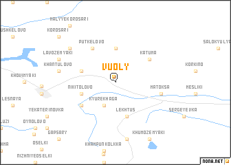 map of Vuoly