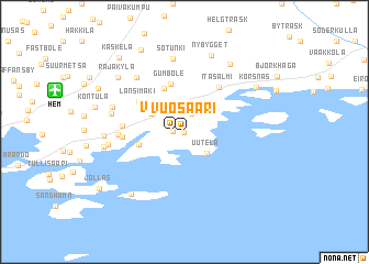 map of Vuosaari