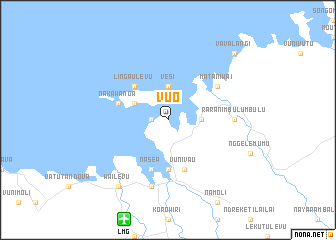 map of Vuo