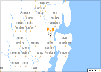 map of Vuo