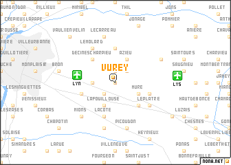 map of Vurey