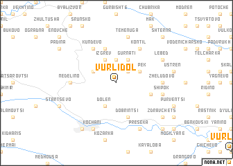 map of Vŭrli Dol