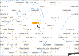 map of Vŭrlinka