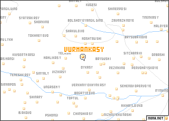 map of Vurmankasy