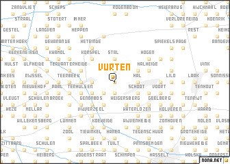 map of Vurten