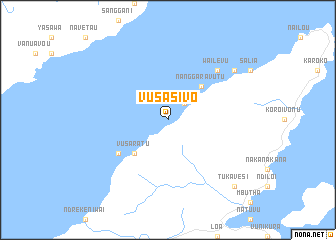 map of Vusasivo