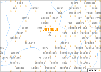 map of Vutadji