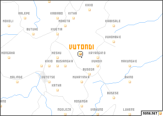 map of Vutondi