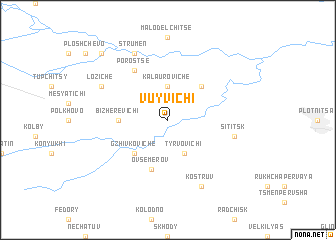 map of Vuyvichi