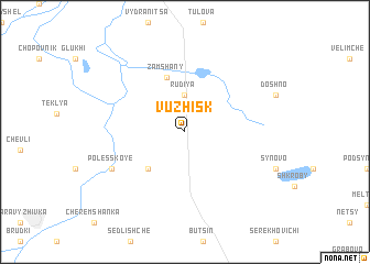 map of Vuzhisk
