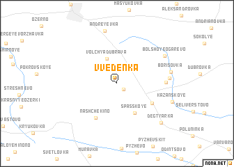 map of Vvedenka