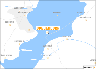 map of Vvedenovka