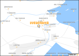 map of Vvedenovka