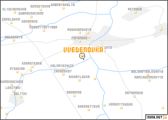 map of Vvedenovka