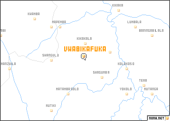 map of Vwabika-Fuka