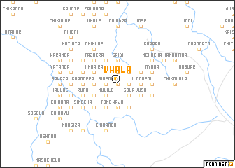 map of Vwala