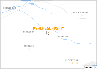 map of Vyacheslavskiy