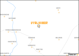 map of Vyaliki Bor