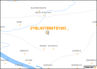 map of Vyalikiya Awtsyuki