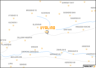 map of Vyalino