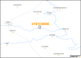 map of Vyatchana