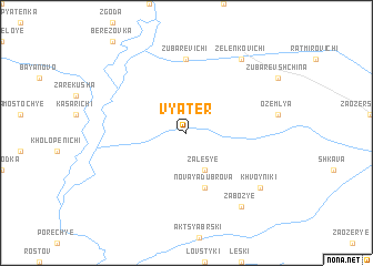 map of Vyater