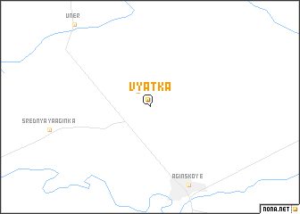 map of Vyatka