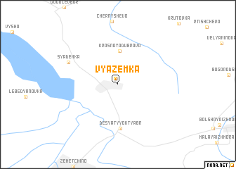 map of Vyazëmka