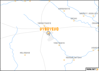 map of Vyboyevo