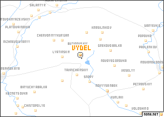 map of Vydel