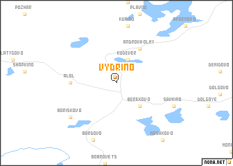 map of Vydrino