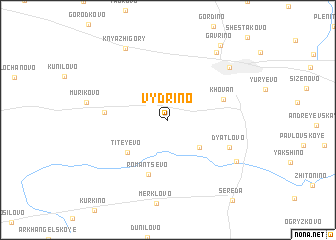 map of Vydrino