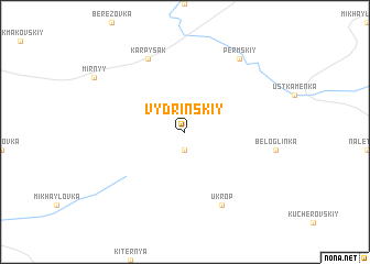 map of Vydrinskiy