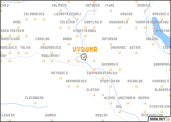 map of Vyduma