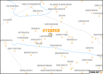 map of Vygarka