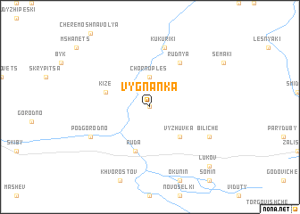 map of Vygnanka