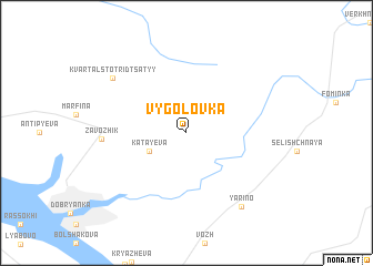 map of Vygolovka