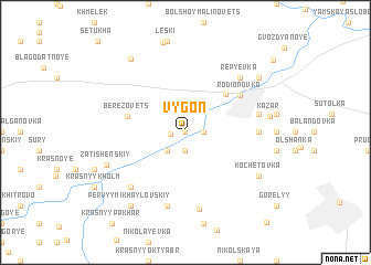 map of Vygon