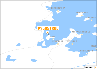 map of Vygostrov