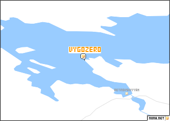 map of Vygozero