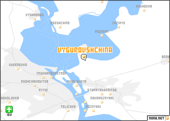 map of Vygurovshchina