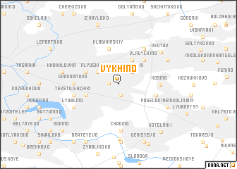 map of Vykhino